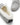 Women's slippers, sheepskin, dove grey suede-3