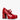 Cabernet Heeled Patent-Leather Pumps Steve Madden - Women’s - Red FootHaven