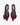 Dazzled Bow-Embellished Leather Slingback Flats Steve Madden - Women's - Wine Steve Maddon