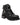 Women's 6" Black Lace Zipper Boot Leather Boots-1