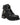 Women's 6" Black Lace Zipper Boot Leather Boots-0