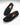 Laced Driving Loafers, black suede-1