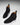 Women's Black Suede Chelsea Boots, Welted Leather Sole-2